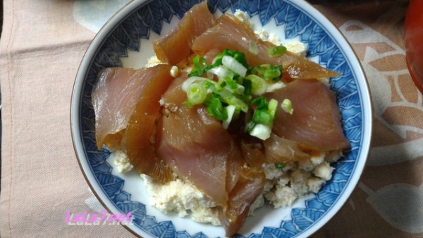 豆腐ご飯でマグロ丼（糖質制限ダイエット）